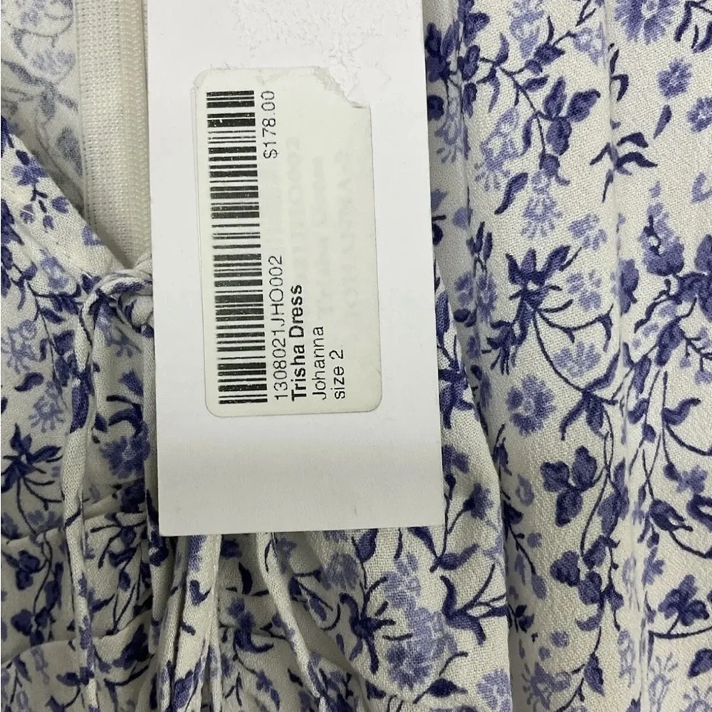 Reformation Trisha Johanna Dress US 2 UK 6 / 8 Floral Boho Midi BNWT Sold Out - Picture 6 of 10